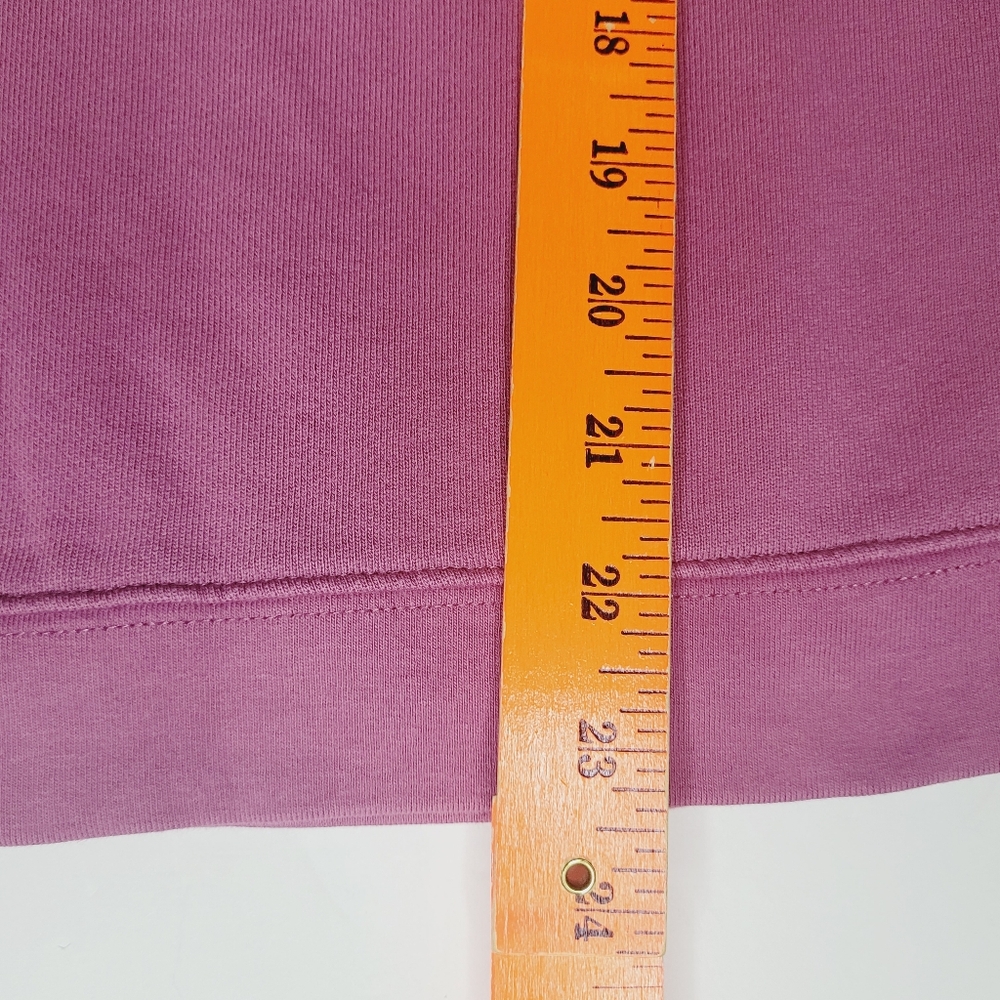 Madewell Women's (Re)sourced Cotton Cloudberry Sweatshirt Small Round Neck Easy - Picture 7 of 11